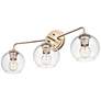 4_Centauri 25 1/2" Wide Modern Gold 3-Light Bath Light more views