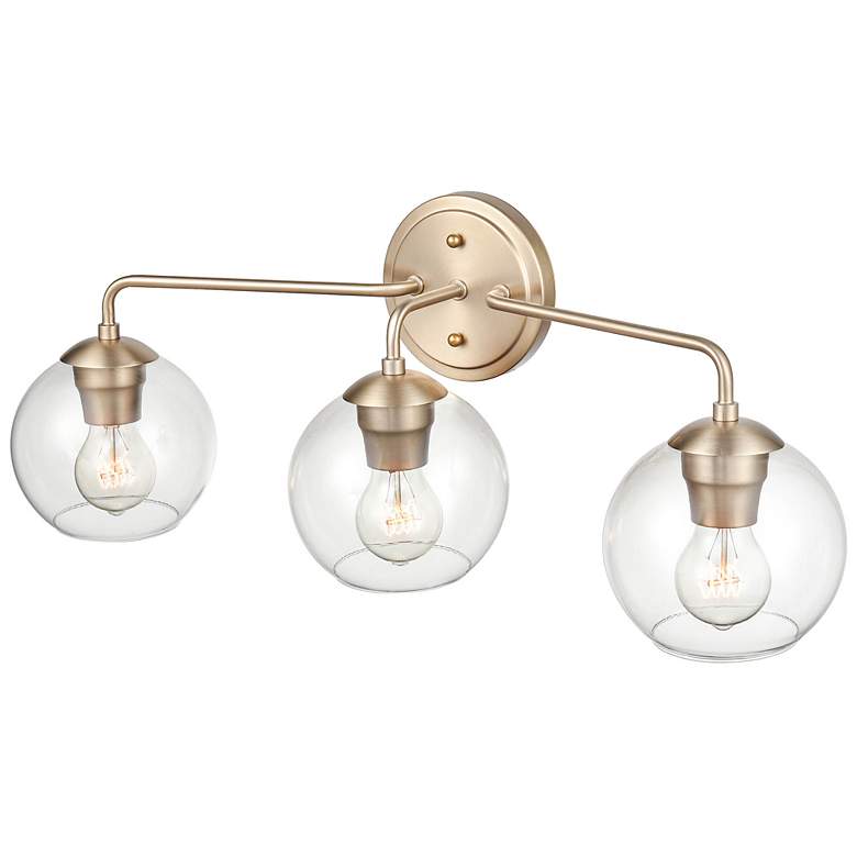 Image 5 Centauri 25 1/2" Wide Modern Gold 3-Light Bath Light more views