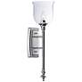 Centennial 1-Light 6.25" Wide Polished Nickel Wall Sconce