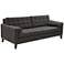 Centennial Charcoal Chenille Contemporary Sofa