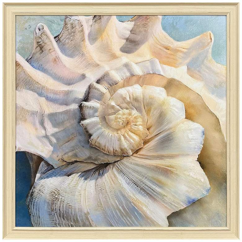 Image 1 Center Shell 40"W x 40"H Framed Art