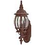 Central Park; 1 Light; 20 in.; Wall Lantern with Clear Beveled Glass