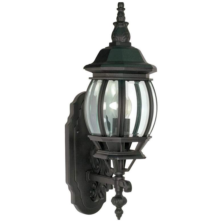 Image 1 Central Park 20 in. Wall Lantern - Textured Black