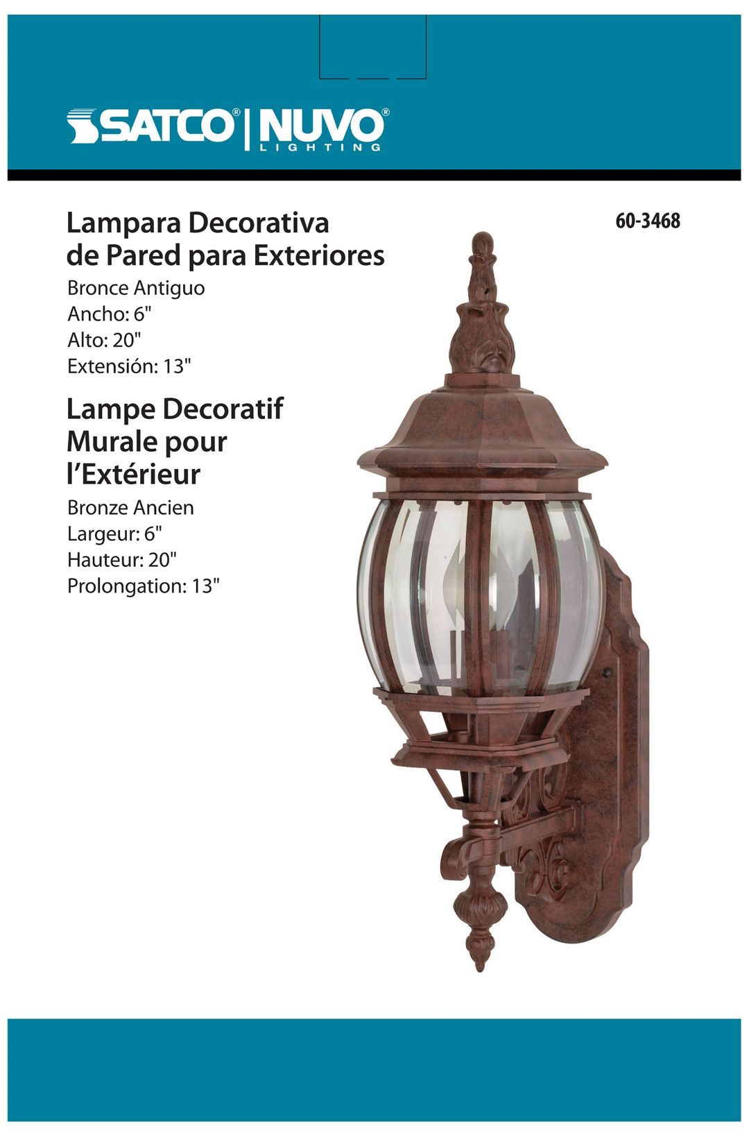 Image 3 Central Park 20" High Old Bronze Outdoor Wall Light more views