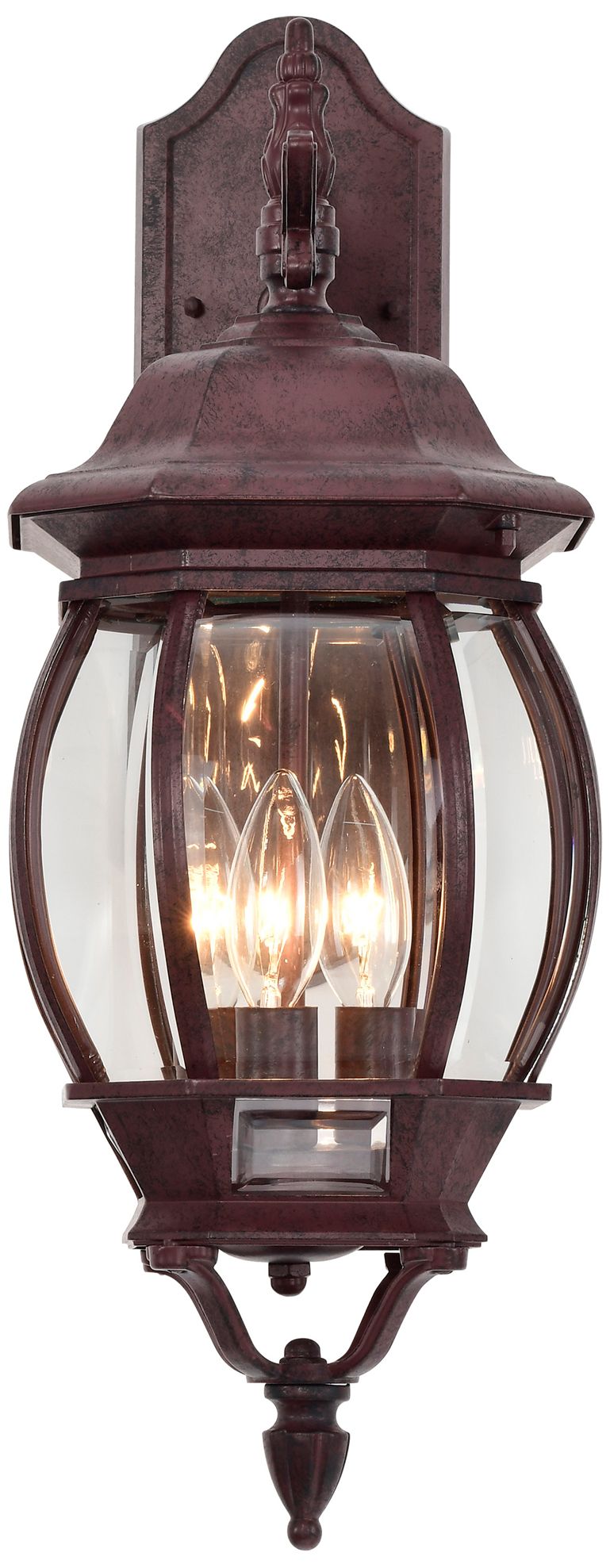 Image 5 Central Park 22 3/4"H Old Bronze 3-Light Outdoor Wall Light more views