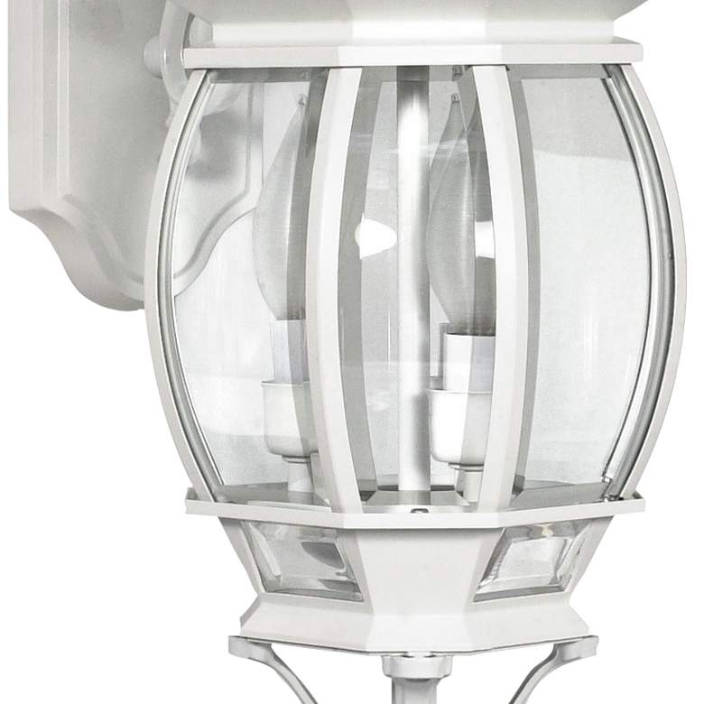 Image 2 Central Park 22 3/4"H White Downbridge Outdoor Wall Light more views