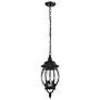 3_Central Park; 3 Light; 20 in.; Hanging Lantern with Clear Beveled Glass more views