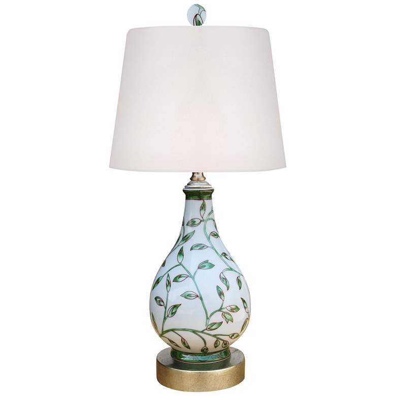 Image 1 Centre 17 inch High Porcelain Accent Table Lamp