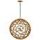 Centric 28" Wide Gold Orb Pendant Light by Hinkley Lighting