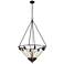 Centrifugal 27" Wide 8-Light Chandelier - Oil Rubbed Bronze
