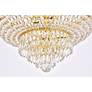 4_Century 12 Lt Gold Chandelier Clear more views