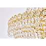 5_Century 12 Lt Gold Chandelier Clear more views