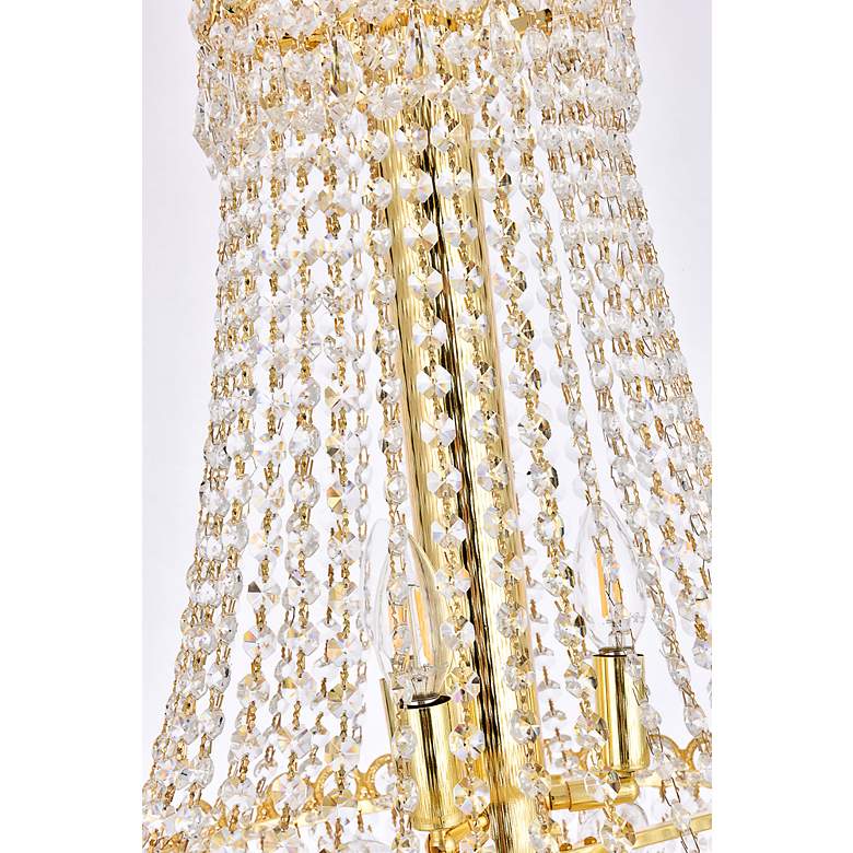 Image 6 Century 12 Lt Gold Chandelier Clear more views