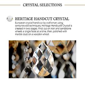 Image5 of Century 13"H x 4.5"W 1-Light Crystal Wall Sconce in French Gold more views
