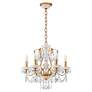 3_Century 20"H x 21"W 6-Light Crystal Chandelier in French Gold more views