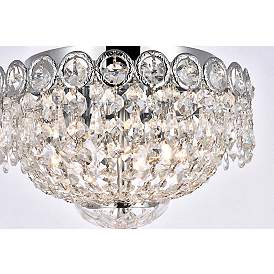 Image5 of Century 3 Lt Chrome Flush Mount Clear more views