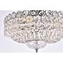 6_Century 4 Lt Chrome Flush Mount Clear more views