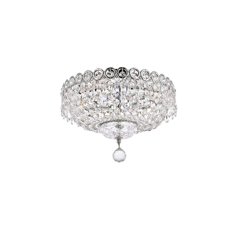 Image 7 Century 4 Lt Chrome Flush Mount Clear more views