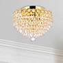 Thumbnail1 of Century 4 Lt Gold Flush Mount Clear