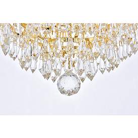 Image5 of Century 4 Lt Gold Flush Mount Clear more views