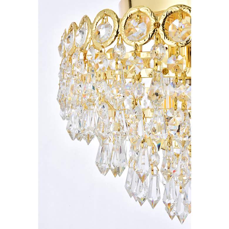 Image 6 Century 4 Lt Gold Flush Mount Clear more views