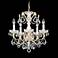Century 5-Light Chandelier in Polished Gold with Heritage Handcut Crystal