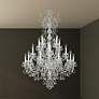 1_Century 54.5"H x 37"W 20-Light Crystal Chandelier in Etruscan Gol