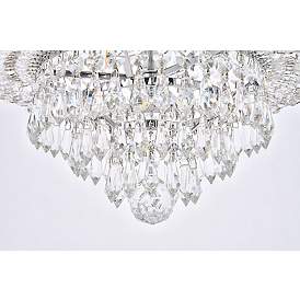 Image5 of Century 9 Lt Chrome Flush Mount Clear more views