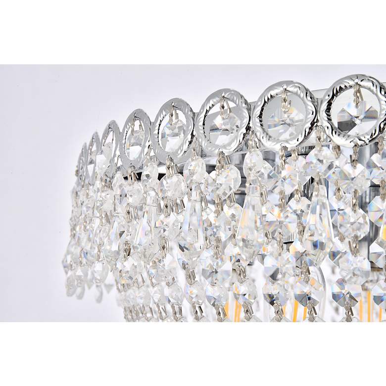 Image 7 Century 9 Lt Chrome Flush Mount Clear more views