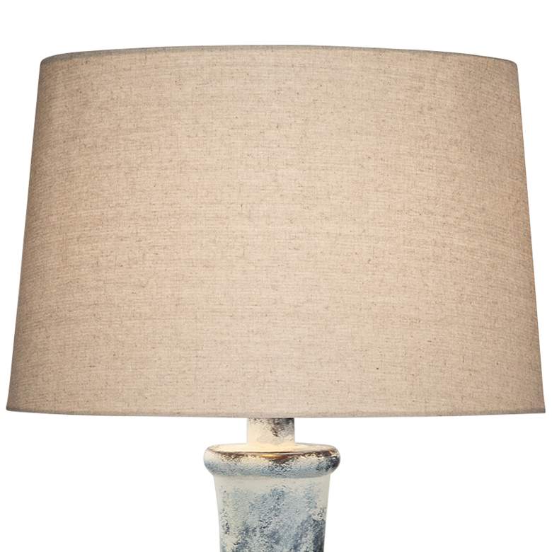 Image 3 Cepeda Adobe 29" Multi-Color Hydrocal Vase Table Lamp more views