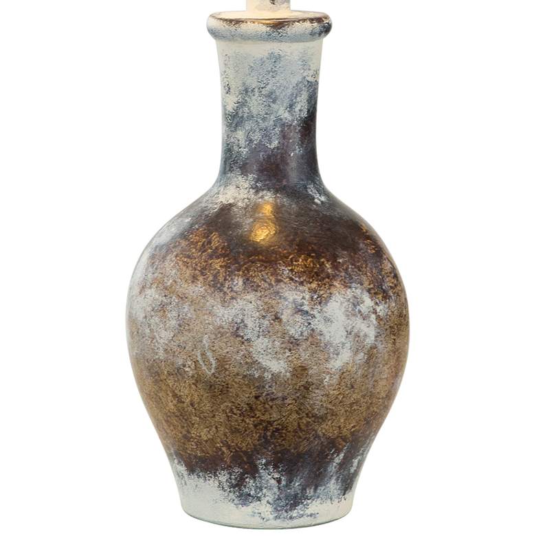Image 4 Cepeda Adobe 29" Multi-Color Hydrocal Vase Table Lamp more views