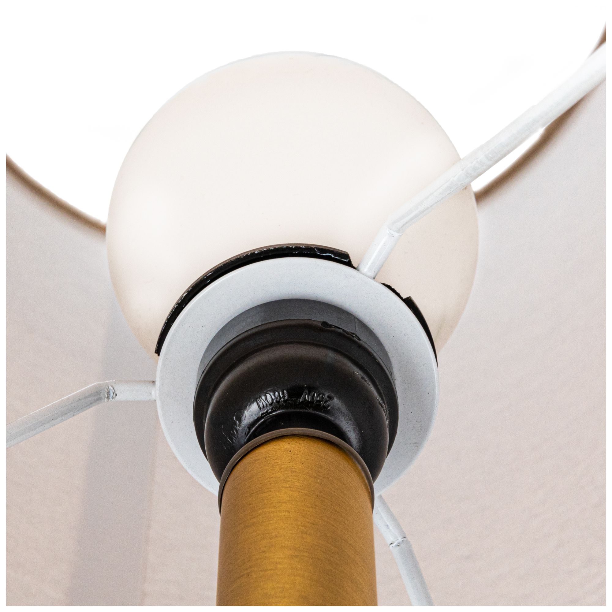 Ceramic Floor Lamp with Linen Shade, San