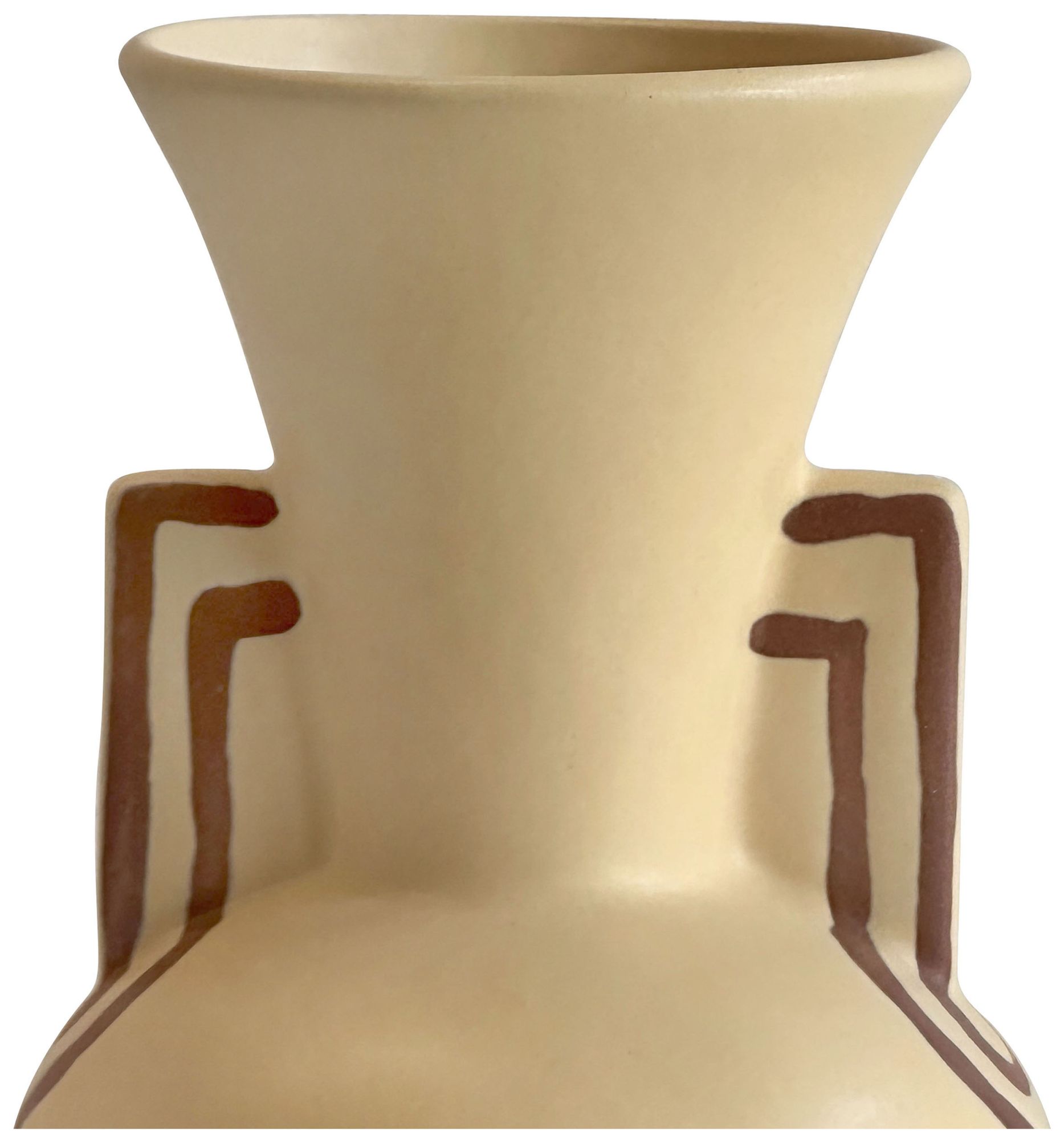 Image 6 Ceramic Line Art Trumpeter Vase more views