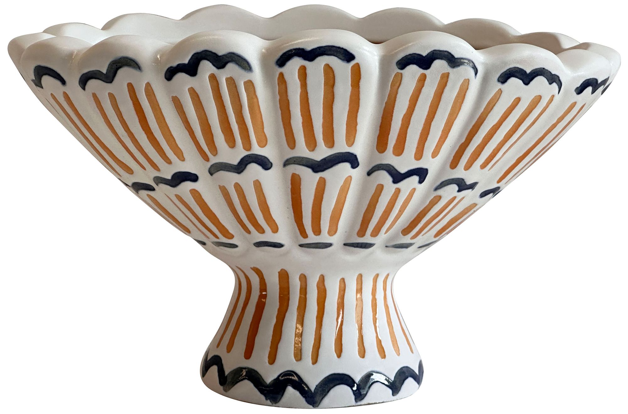 Image 2 Ceramic Roman Coral Bowl more views