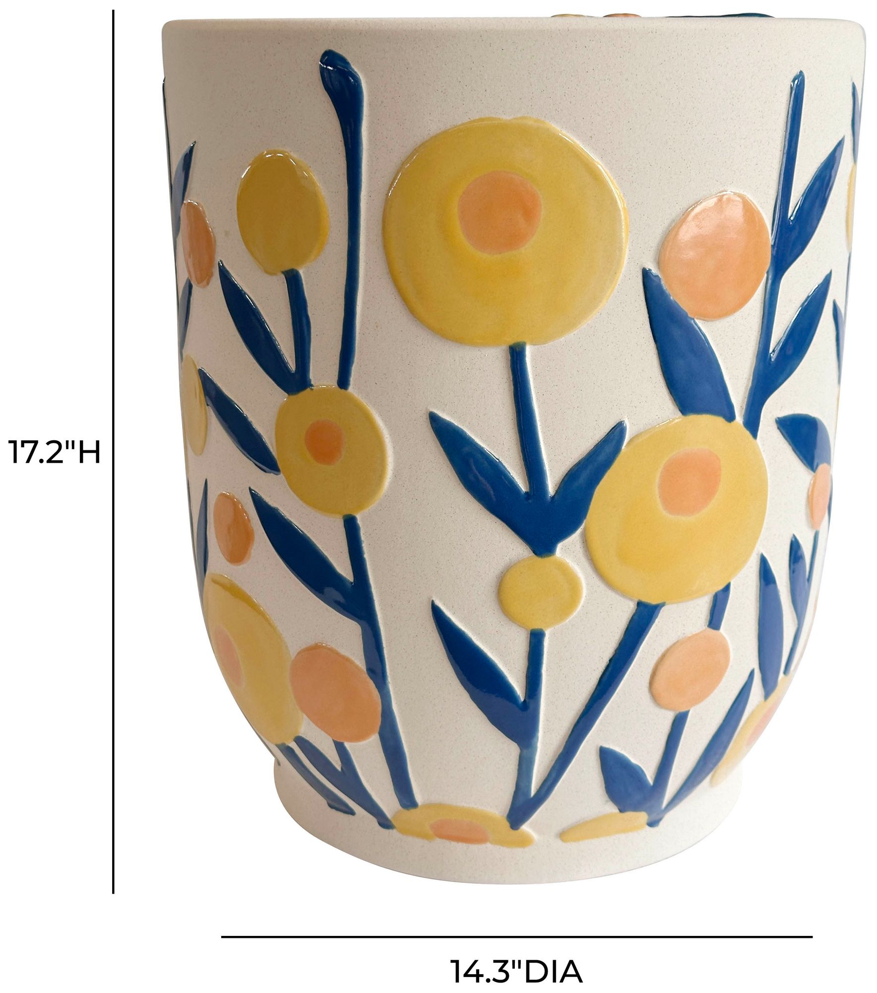 Image 3 Ceramic Summer Garden Table more views