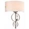 Cerchi Collection 17" High Chrome Wall Sconce