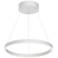 Cerchio 17 3/4" Wide White LED Pendant Light