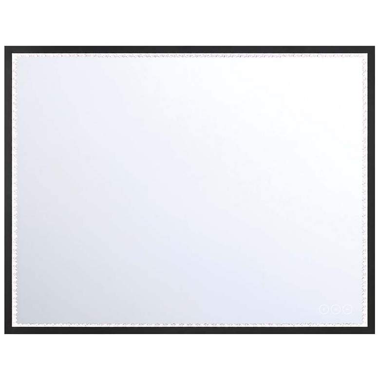 Image 1 Cerissa 36" Rectangular Mirror Black