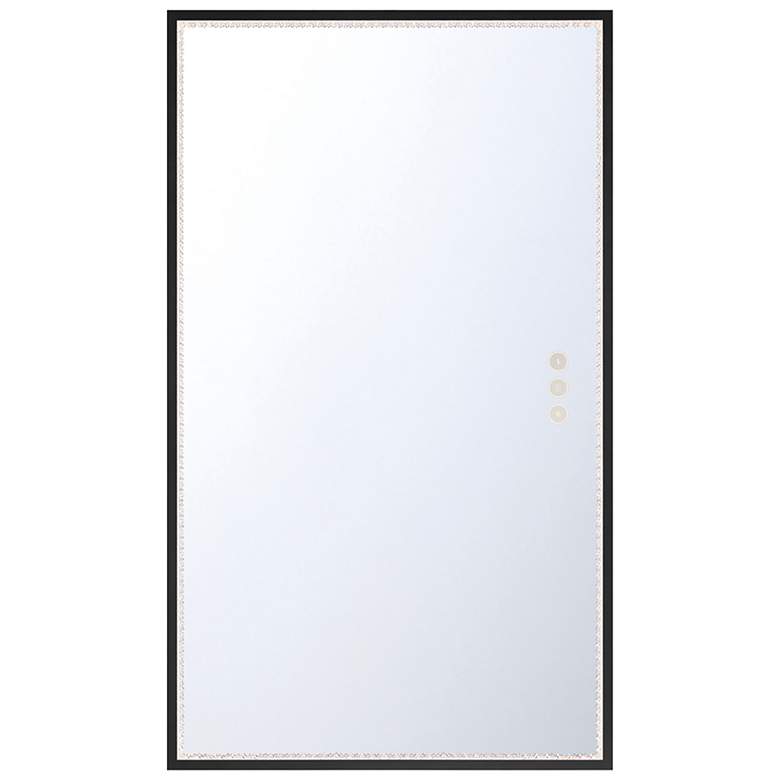 Image 1 Cerissa 54" Rectangular Mirror Black