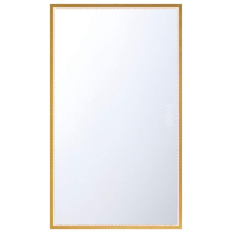 Image 1 Cerissa 54" Rectangular Mirror Gold