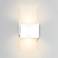 Cerno Acuo 16 1/2"H Textured White LED Outdoor Wall Sconce
