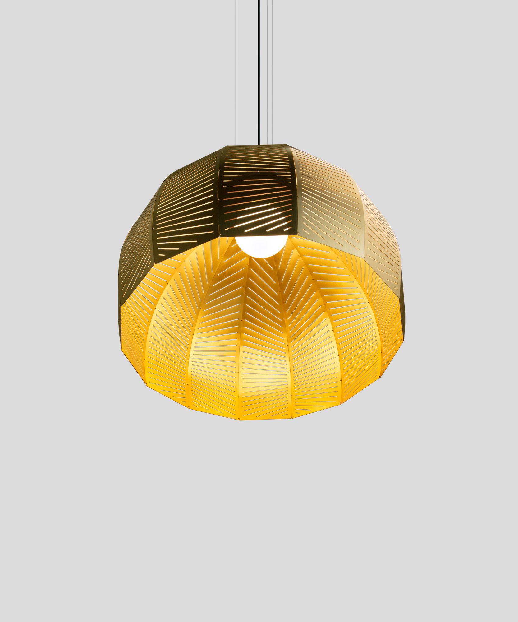 Image 3 Cerno Amicus 15.8"W Dark Stained Walnut LED Pendant Light more views