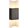 Cerno Ansa 15 1/2" High Oiled Bronze LED Wall Sconce
