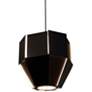 Cerno Astrum 11 3/4" Wide Matte Black LED Mini Pendant Light