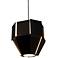 Cerno Astrum 11 3/4" Wide Matte Black LED Mini Pendant Light