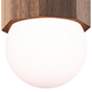 Cerno Bimar 5 1/2" Wide Walnut LED Mini Pendant Light