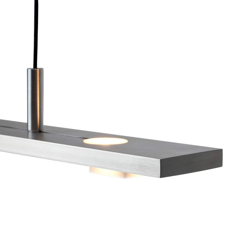 Image 2 Cerno Brevis 28"W Aluminum LED Kitchen Island Light Pendant more views