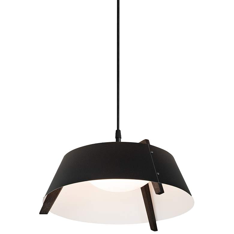 Image 2 Cerno Casia 14 1/4 inch Wide Black and White LED Pendant Light