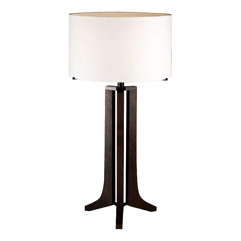 Image 1 Cerno Forma Oiled Walnut LED Table Lamp