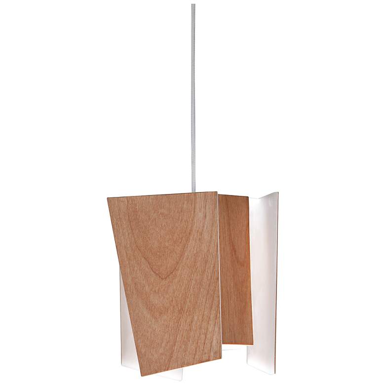 Image 2 Cerno Levis 5 1/2 inch Wide Beech LED Mini Pendant